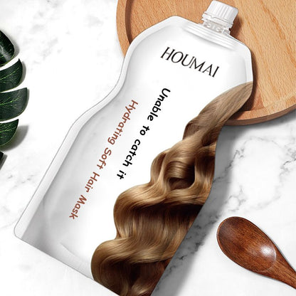 Maske für glattes und glänzendes Haar