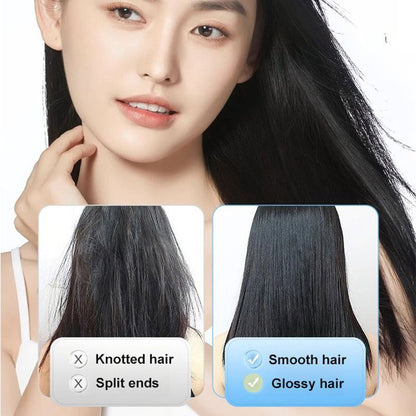 Maske für glattes und glänzendes Haar