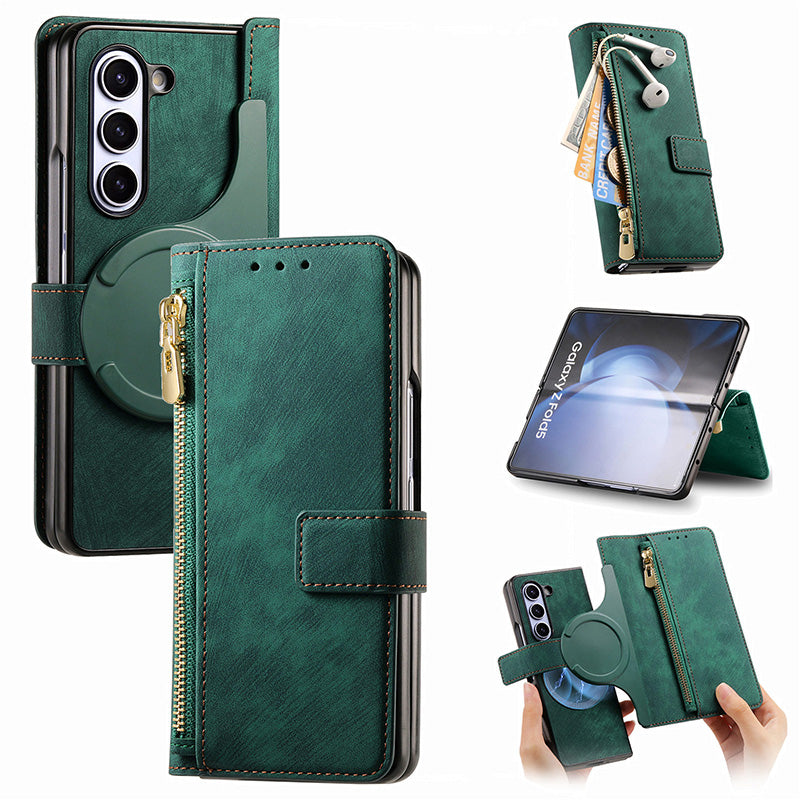 Abnehmbare magnetische Brieftasche Telefonhülle
